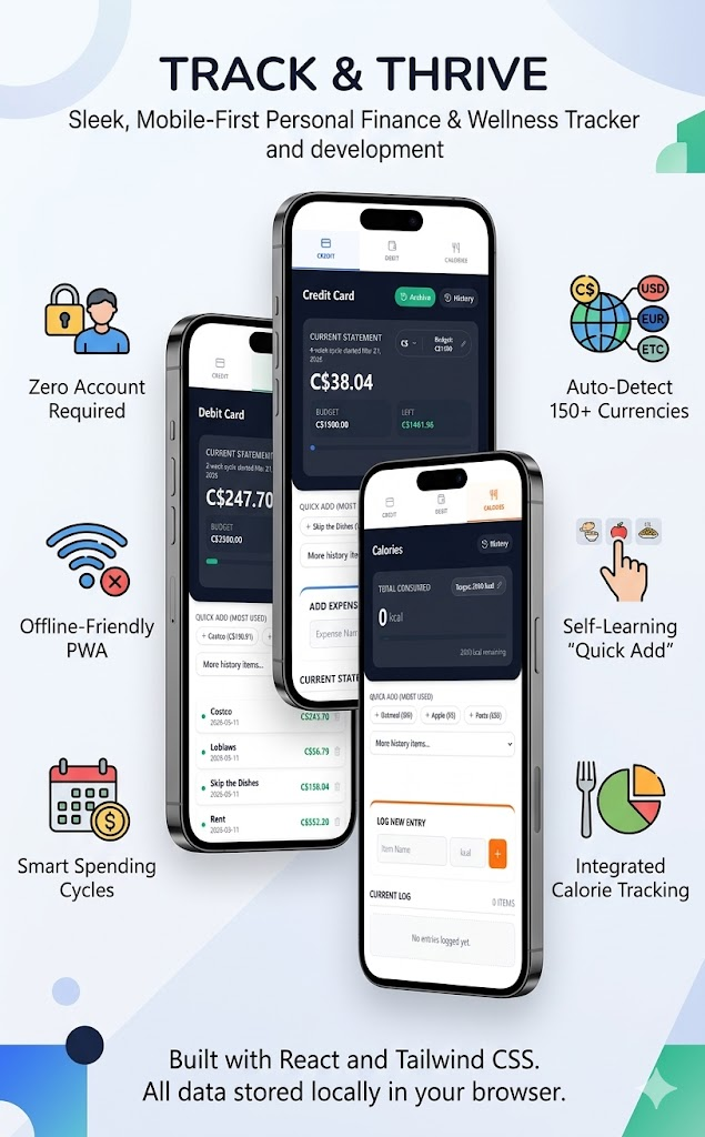 Track & Thrive Dashboard