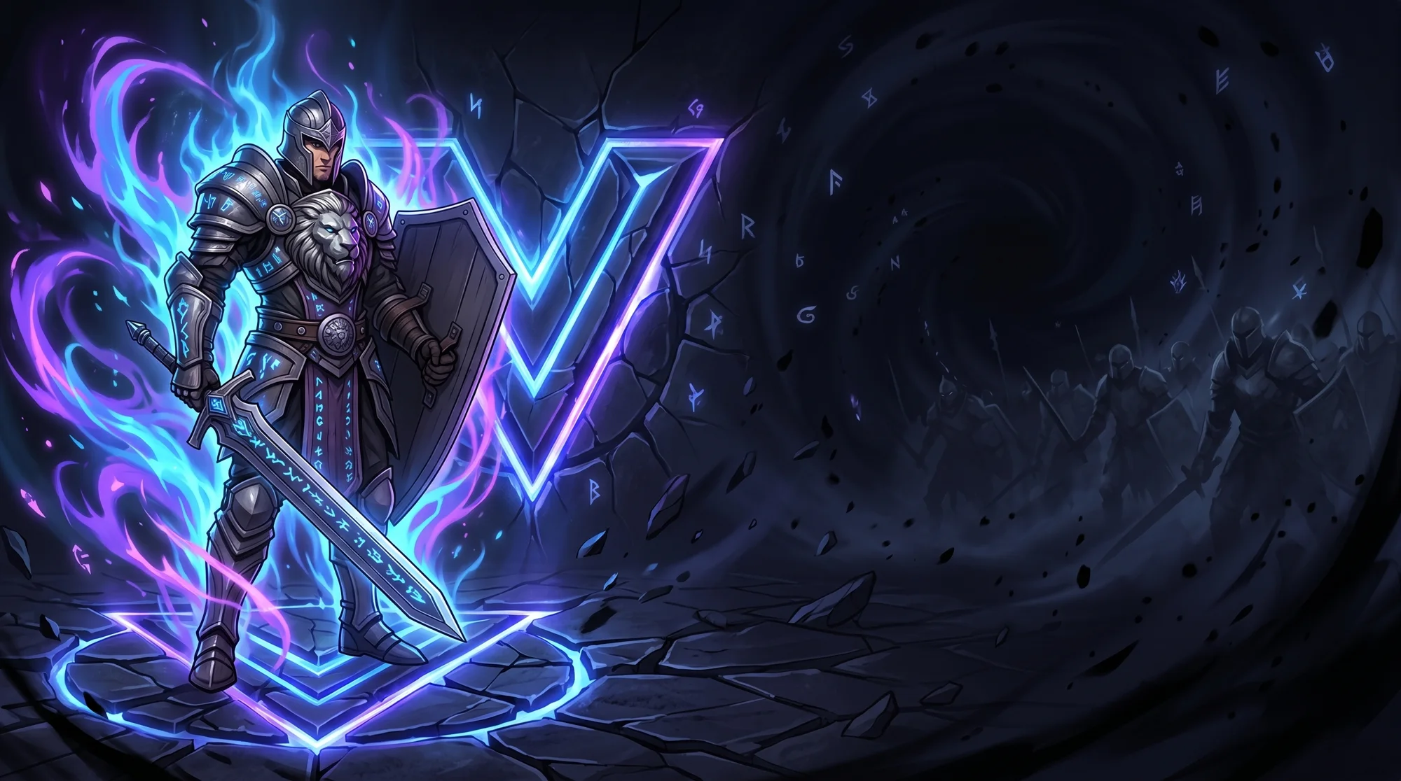 VoidRise hunter key art